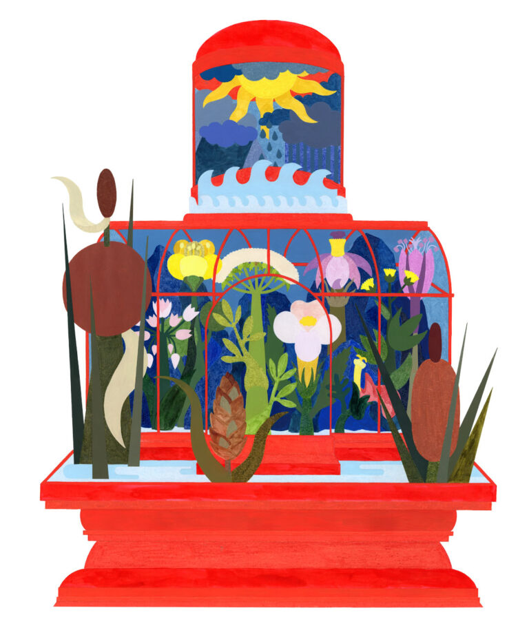 Hold me tight - Illustration von Melanie Gandyra